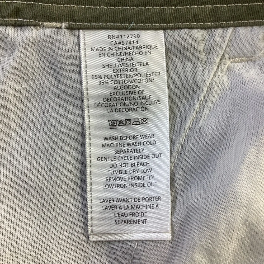 True Religion Mens Kalamata Green Cargo SN Pants HS Outline Size 36 x 32 NWT